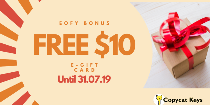 🎁 EOFY Bonus! Free $10 eGift cards! 💵